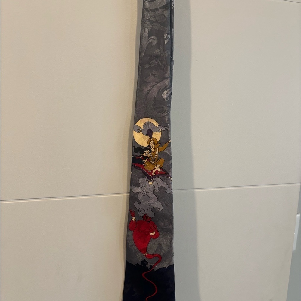 Disney Aladdin Cartoon Character Tie